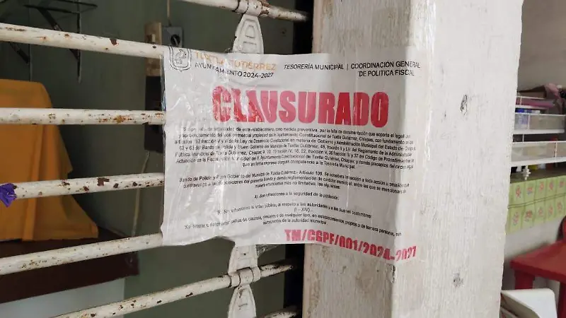 clausurado
